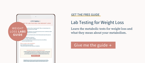 weight loss labs freebie button